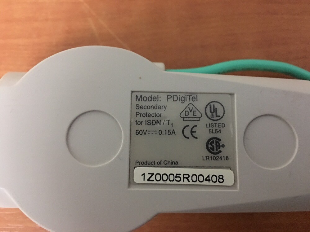 APC ProtectNet PDIGITEL Digital Line Protector for LAN Equipment