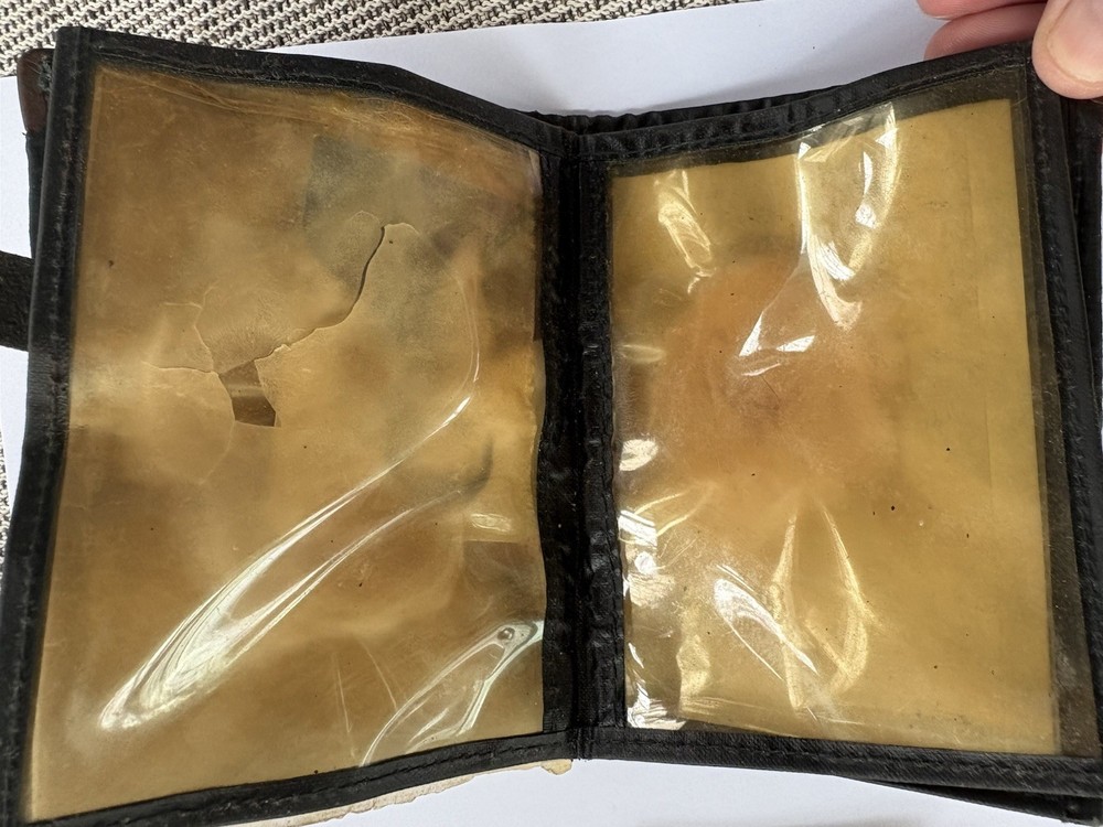 WW2 US Merchant Marine Naval Engineer ID Wallet And Identification 1943 LCDR