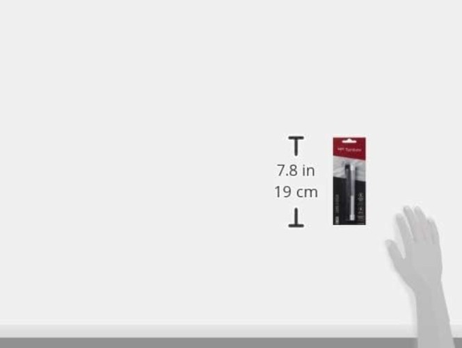 Mono Zero Rectangle Eraser Pack: Precision Tip & 2 Refills for Clean Corrections