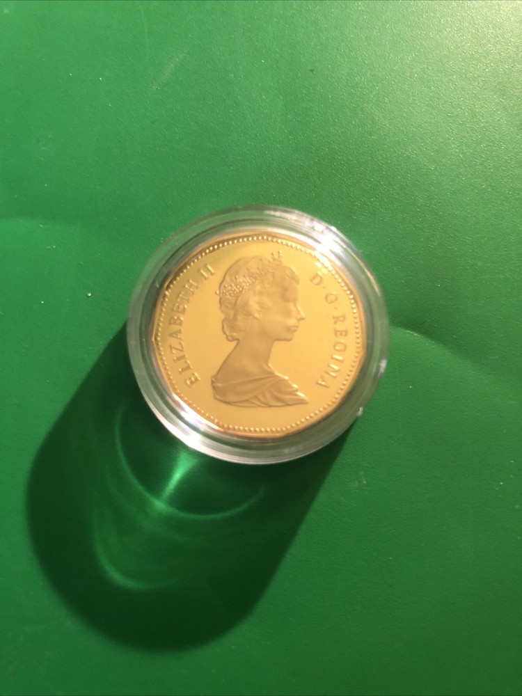 1987 Canadian Loon Proof Dollar
