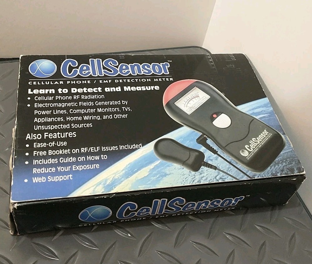 CellSensor Cellular Phone EMF Detection Meter RF Radiation Electromagnetic Field