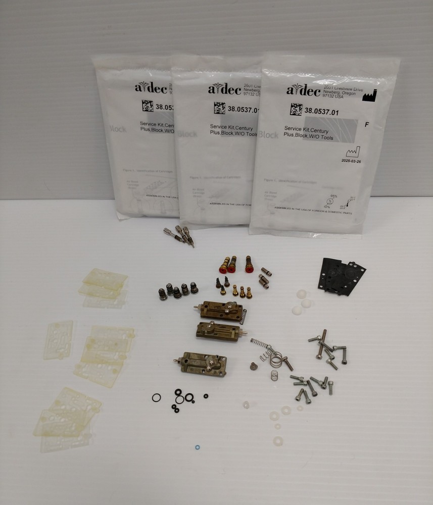 A-dec Century Plus Control Block Service Kit Lot