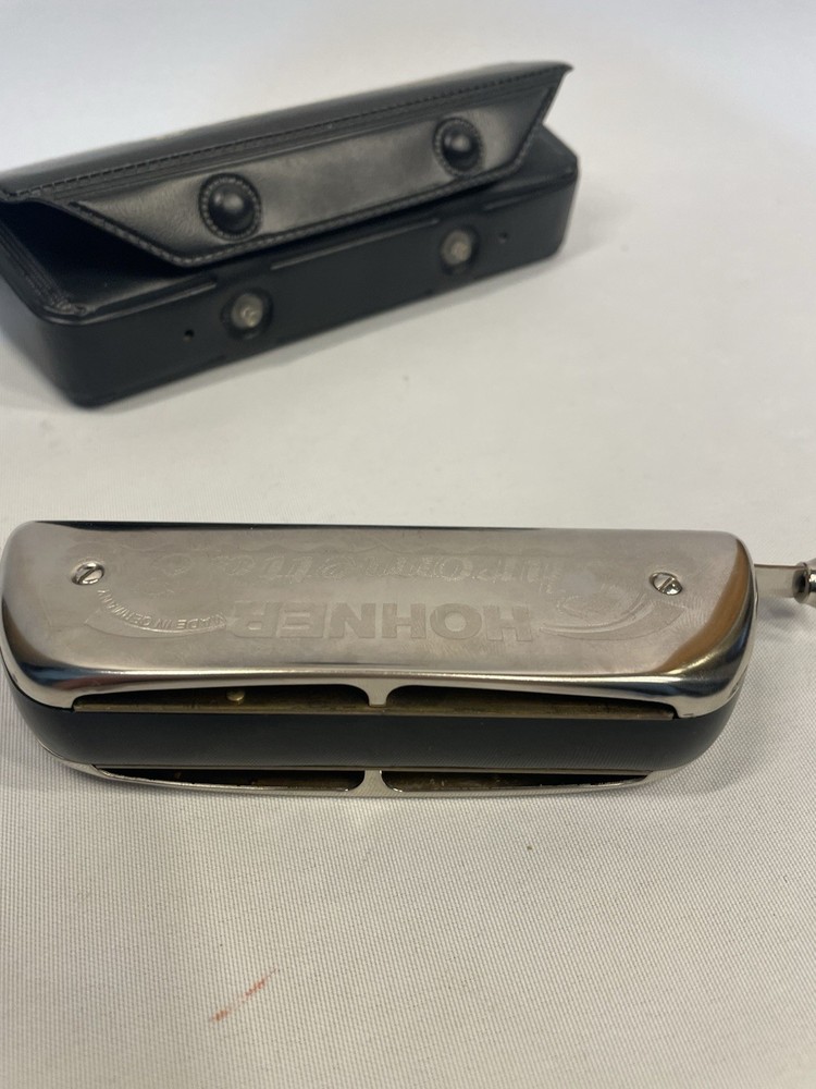 Hohner Harmonica, Key of C Major, Model 250C, Silver.