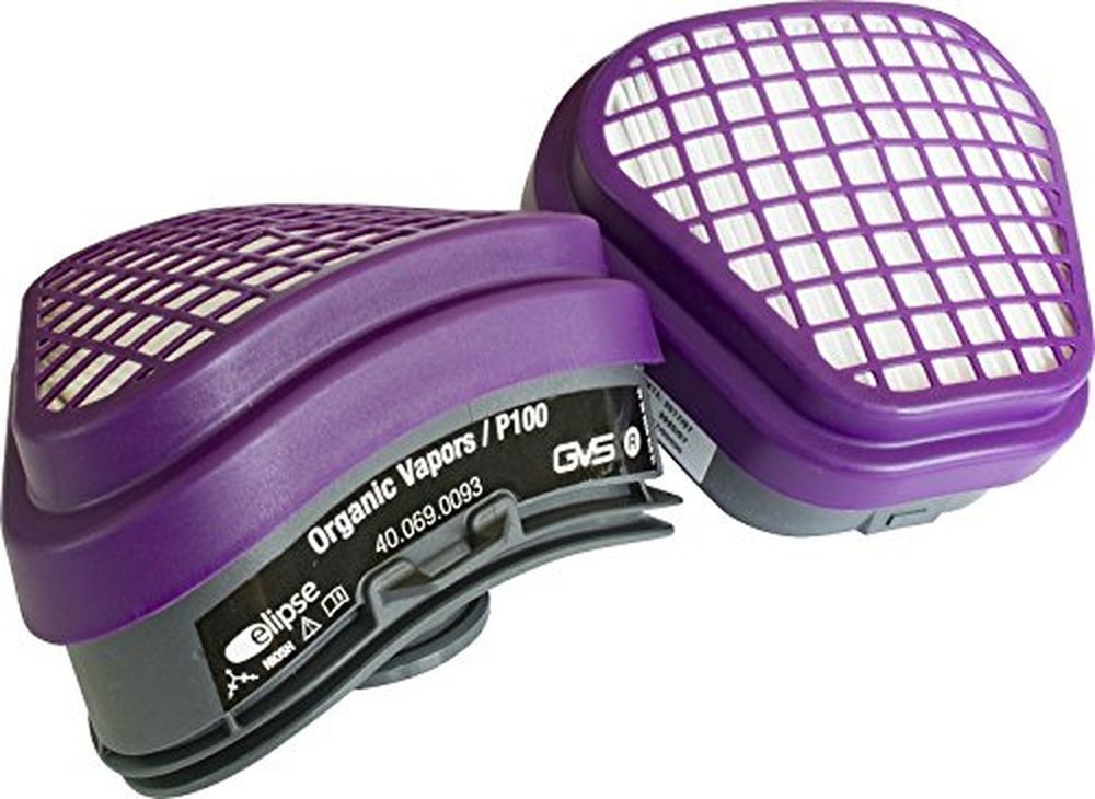 GVS SPR468 Elipse OV/P100 Replacement Filters, Both Small/Medium and Medium/L...