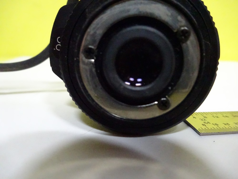 MICROSCOPE PART OPTICAL COMPUTAR 8 mm TV LENS CAMERA OPTICS AS IS BIN#P7-14