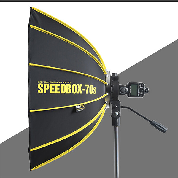 SMDV SPEED-BOX 70S 27" Dodecagon Soft-box Diffuser f/ S-Light Lite Quantum Flash