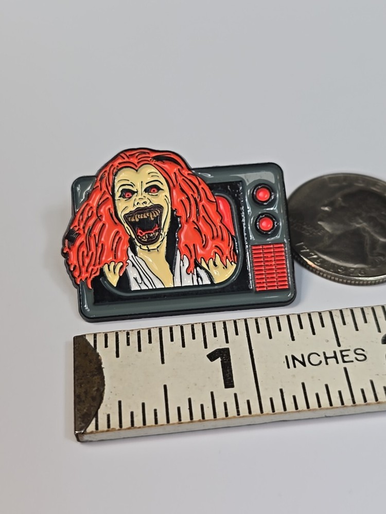 TV Set Lapel Pin Fright Night