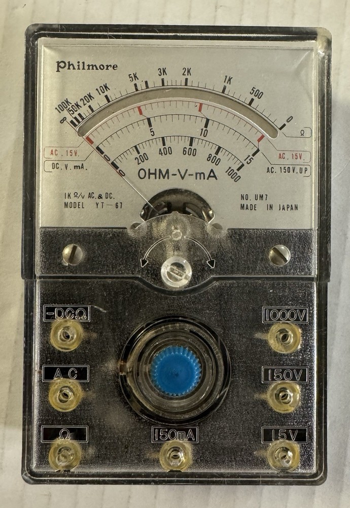 Philmore OHM-V-mA Tester