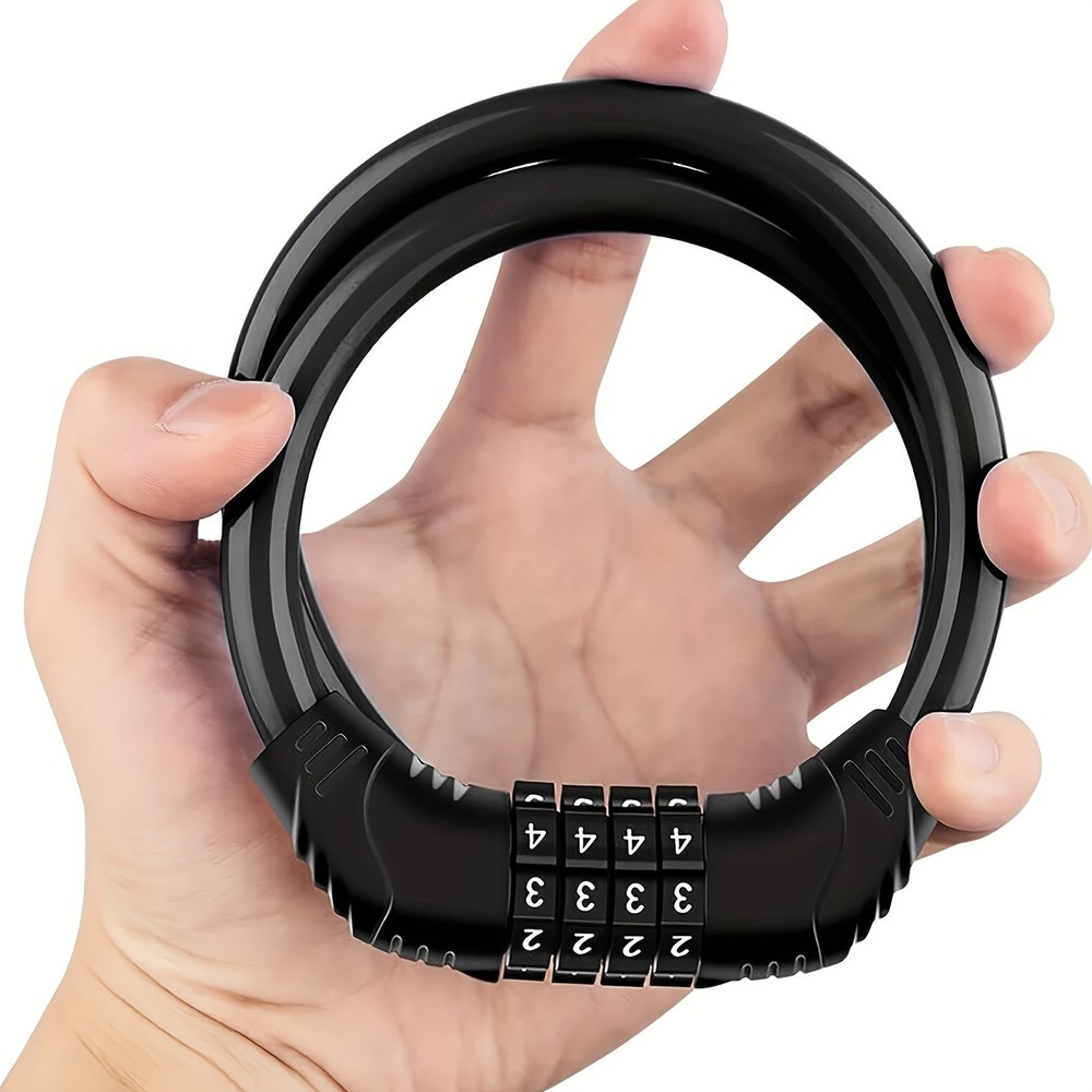 Combination Cable Lock - Anti-Theft for Bikes & Gear
