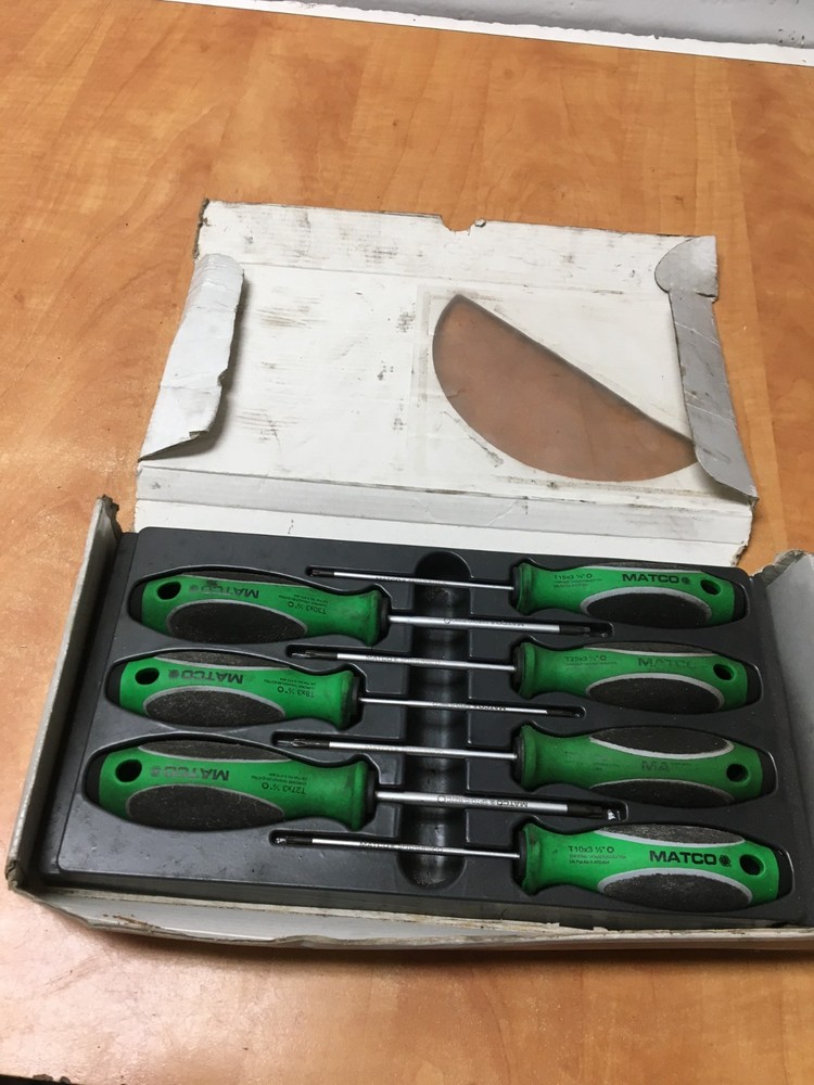 Matco Tools Top Torque II Tamperproof Torx Screwdriver 7PC Set WITTE  Germany