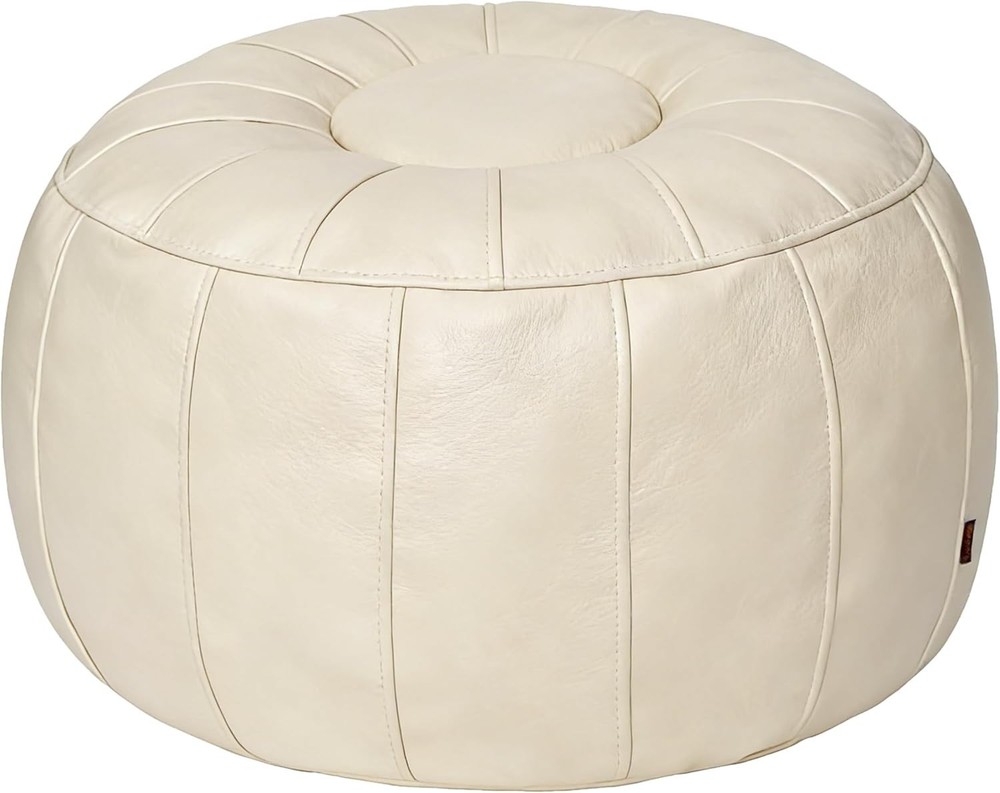 Unstuffed Moroccan Ottoman Pouf Cover Ottoman Footstool Storage Solution Bean