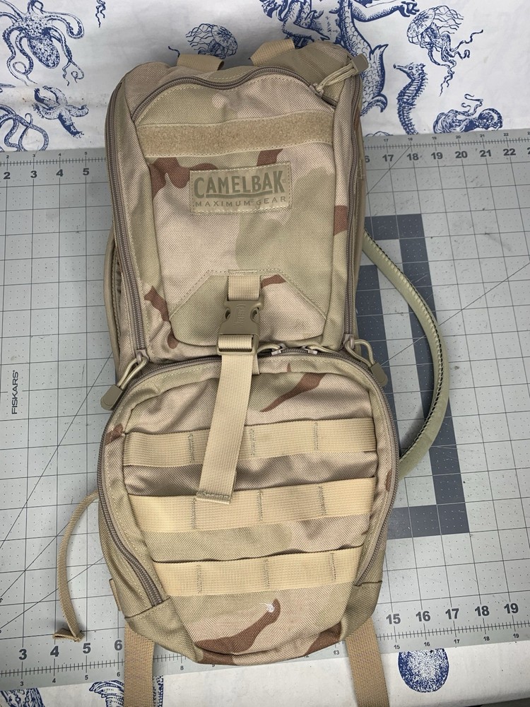 CamelBak Ambush Maximum Gear 3L Hydration Pack & Bladder Backpack Desert Camo