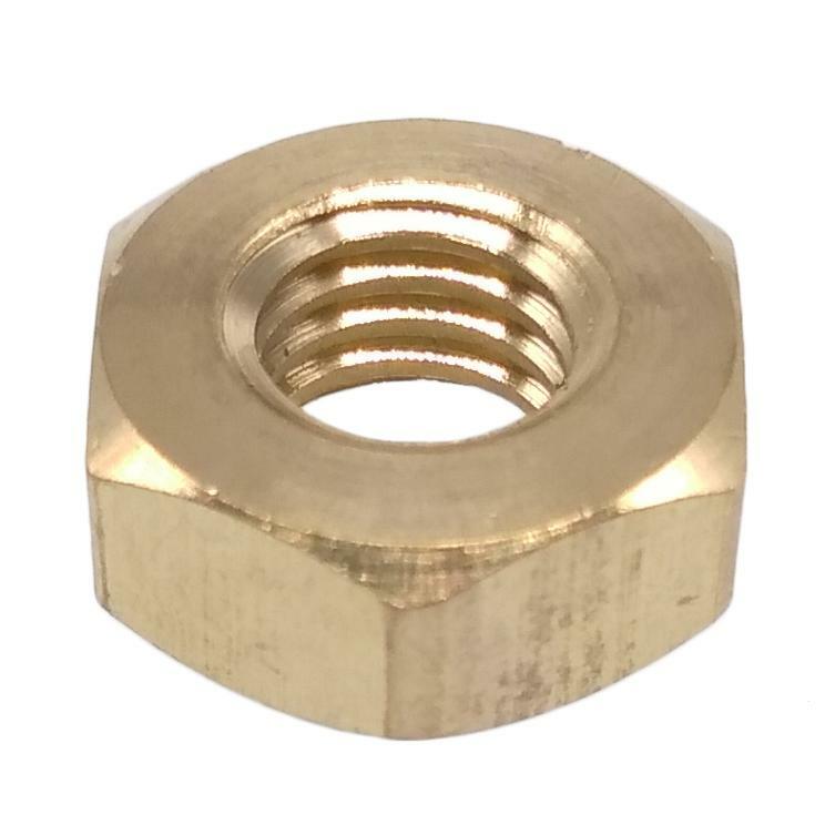 50pcs M8 Metric Thread Insert Screw Fastener Brass Hex Nut