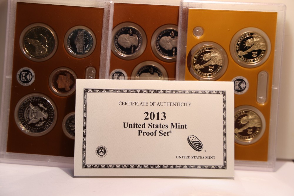 2013 S CLAD U.S. MINT PROOF SET WITH BOX AND COA