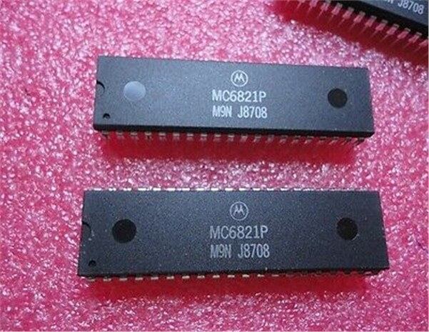 20Pcs Peripheral Interface Adapter DIP-40 MC6821P MC6821 Ic New wo
