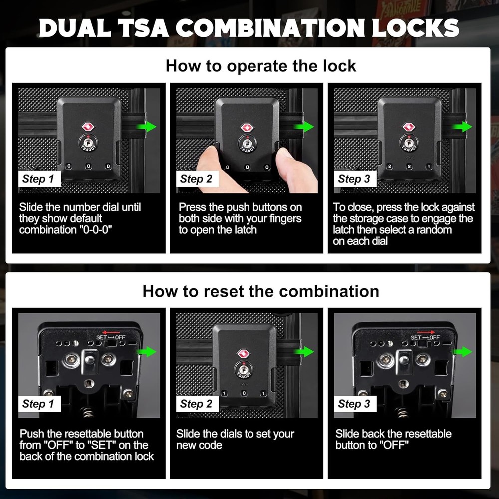 Graded Card Storage Box with Display Window for PSA/CGC Holder, TSA