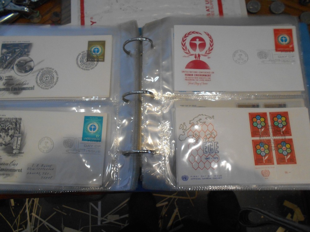 united nations first day covers 1970-80