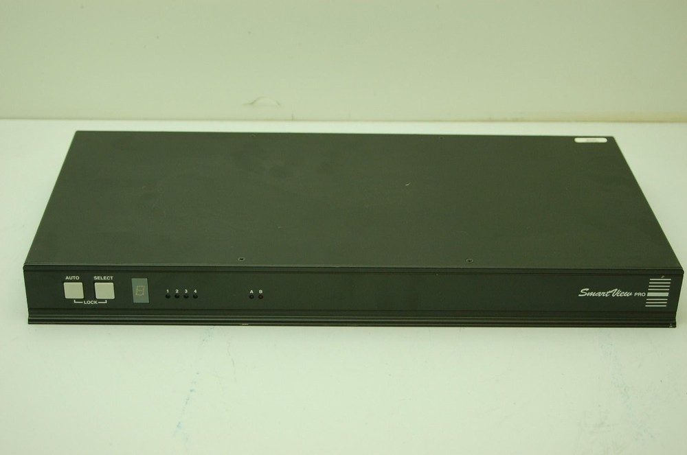 Adder SmartView Pro SV4 pro 4 Port KVM Switch PS2 VGA 5 VDC 1 A