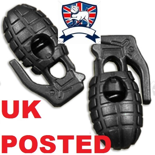 GRENADE STOPPER LOCK END DRAW STRING CORD LANYARD RUCKSACK JACKET PARACORD Pack