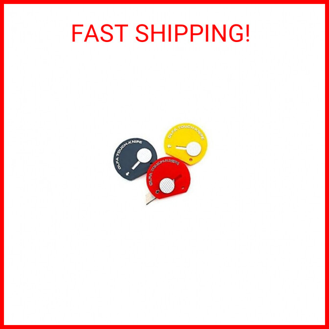 Olfa Touch Knife Assorted Each [Pack of 12 ]