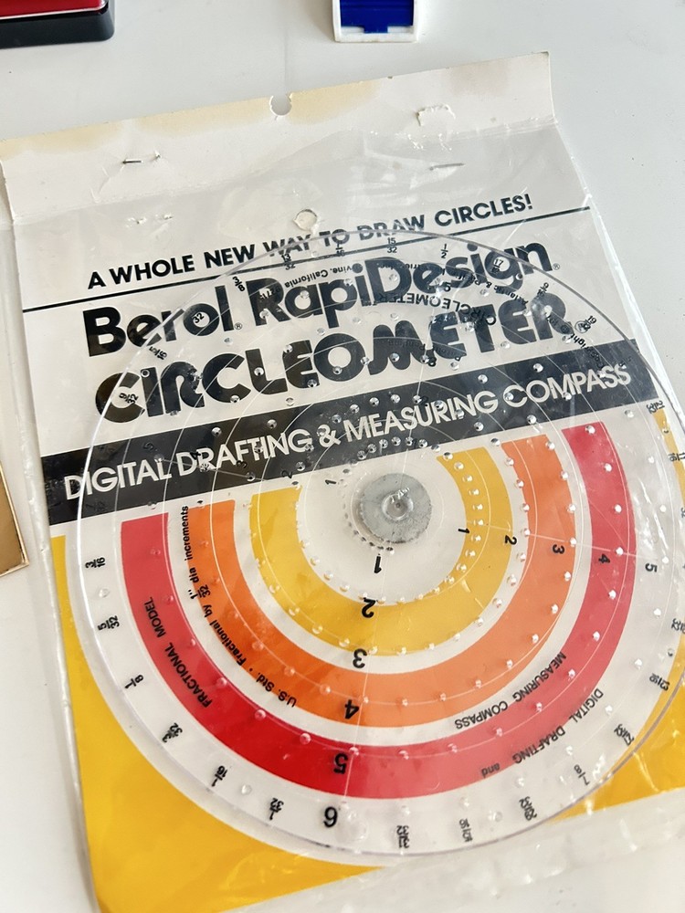 Vintage Drafting Tool Lot