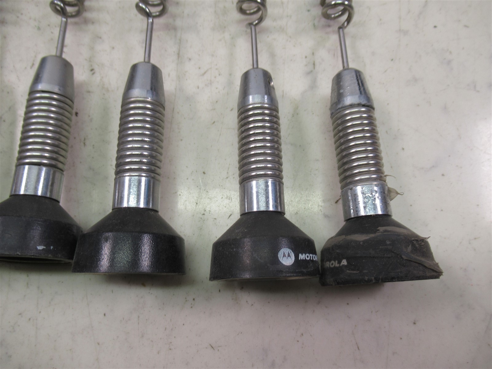 Lot of 19 Motorola Two-Radio Antennas Collinear Through-Hole Mount