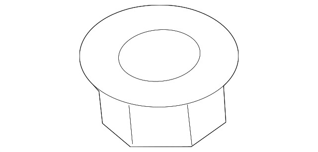 Genuine Ford Automatic Transmission Mount Nut W709771-S440