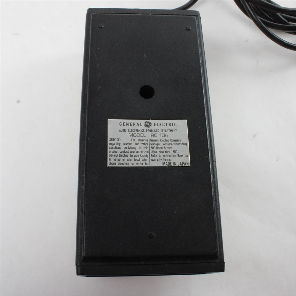 GE Quadramote 4-Way Control System General Electric Quadramote Untested