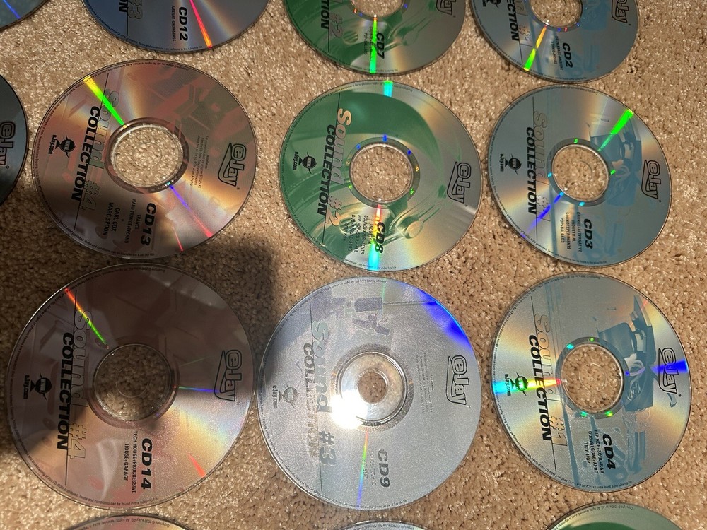 36 Ejay sample, Program discs. 100k+ samples dance rave hiphop techno