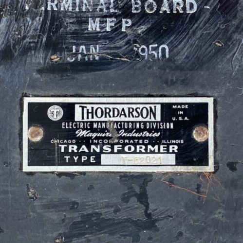 Thordarson T-52021 Transformer