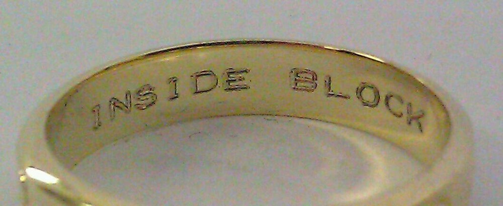 Inside Ring Inscription