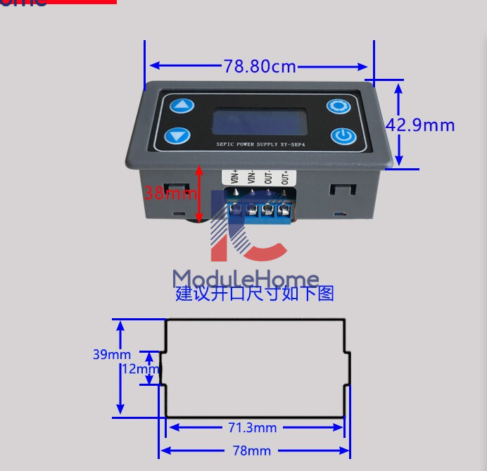 PWM Pulse Generator Frequency Duty Cycle Adjustable Module Square Signal Wave-