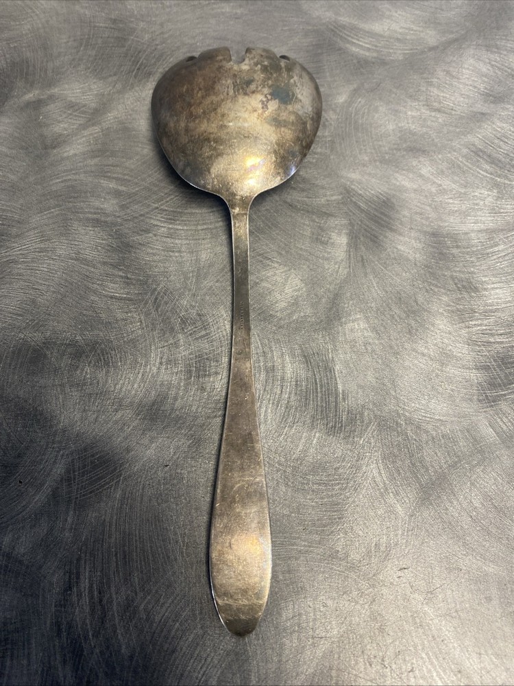 Reed & Barton Silver Plated Pasta Serving Spoons