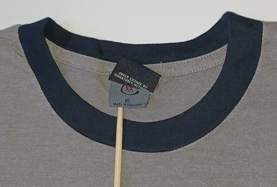 KISS 2004 XL Unworn Dressed To Kill Distressed Ringer Shirt Ace Frehley Stanley