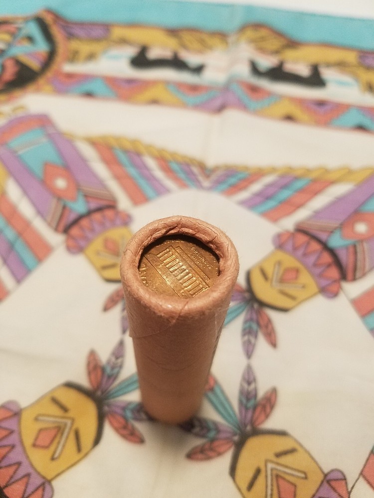 1961 D Penny Roll Bank Wrapped BU Uncirculated Original