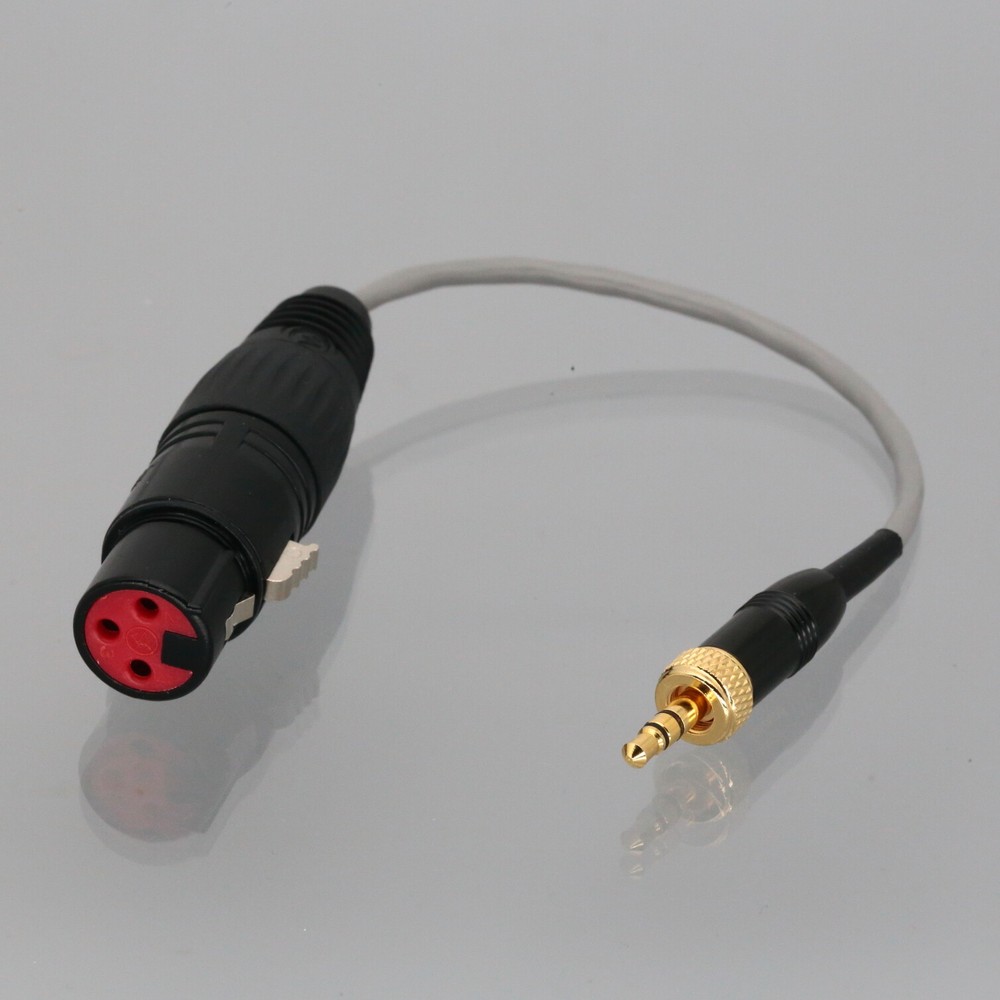 XLR 3Pin Female to 3.5mm Stereo Locking Male Cable Microphone Wireless system