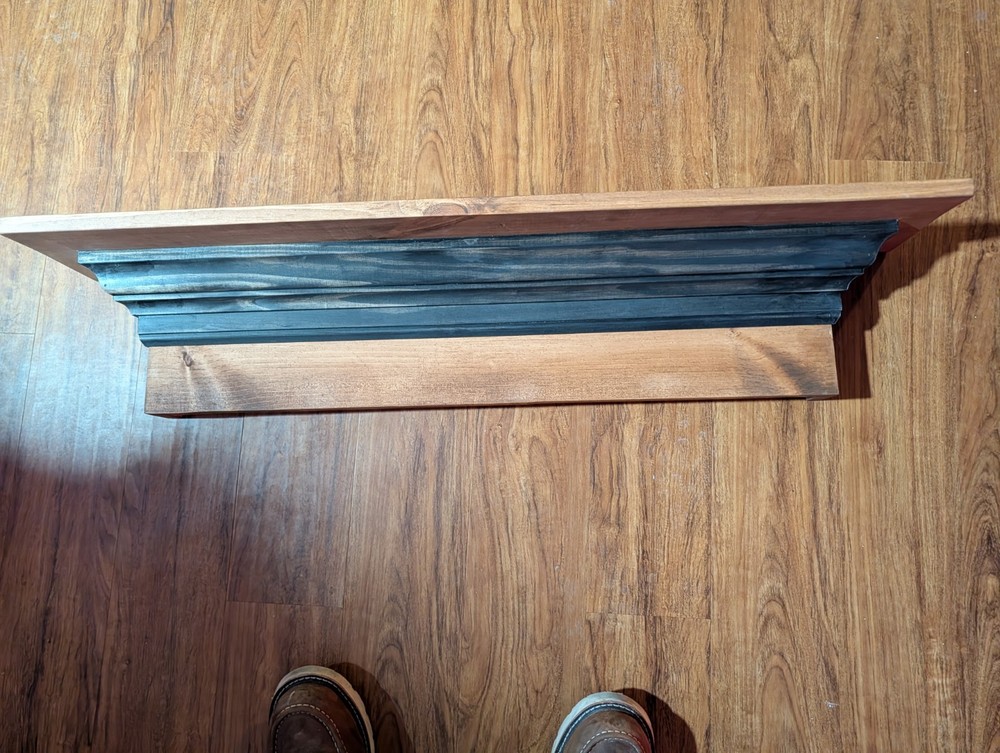 Handbuilt Fireplace Mantle