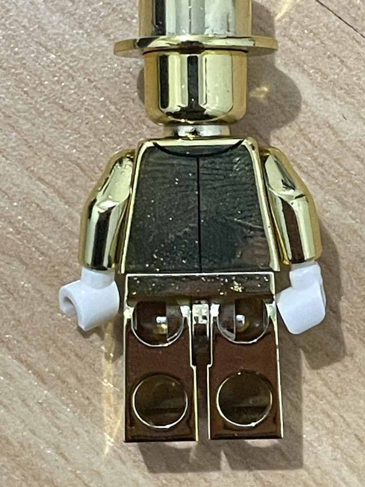 Mr. Gold Minifigure (read Desc)