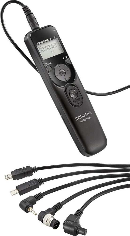 NEW Insignia NS-DURT100 Universal Wired Digital Interval Timer Shutter Trigger
