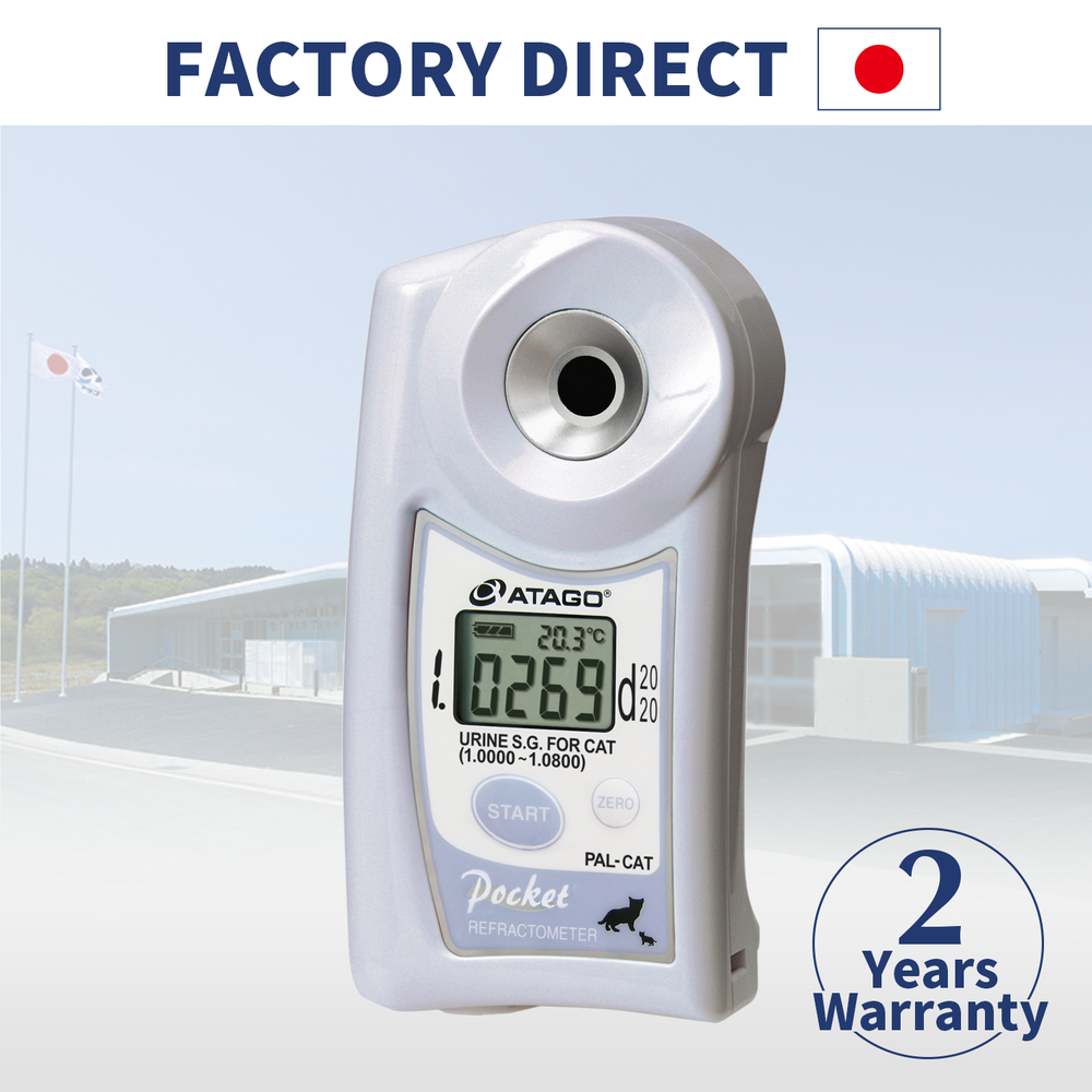 ATAGO Official Site Urine Specific Gravity Refractometer PAL-CAT