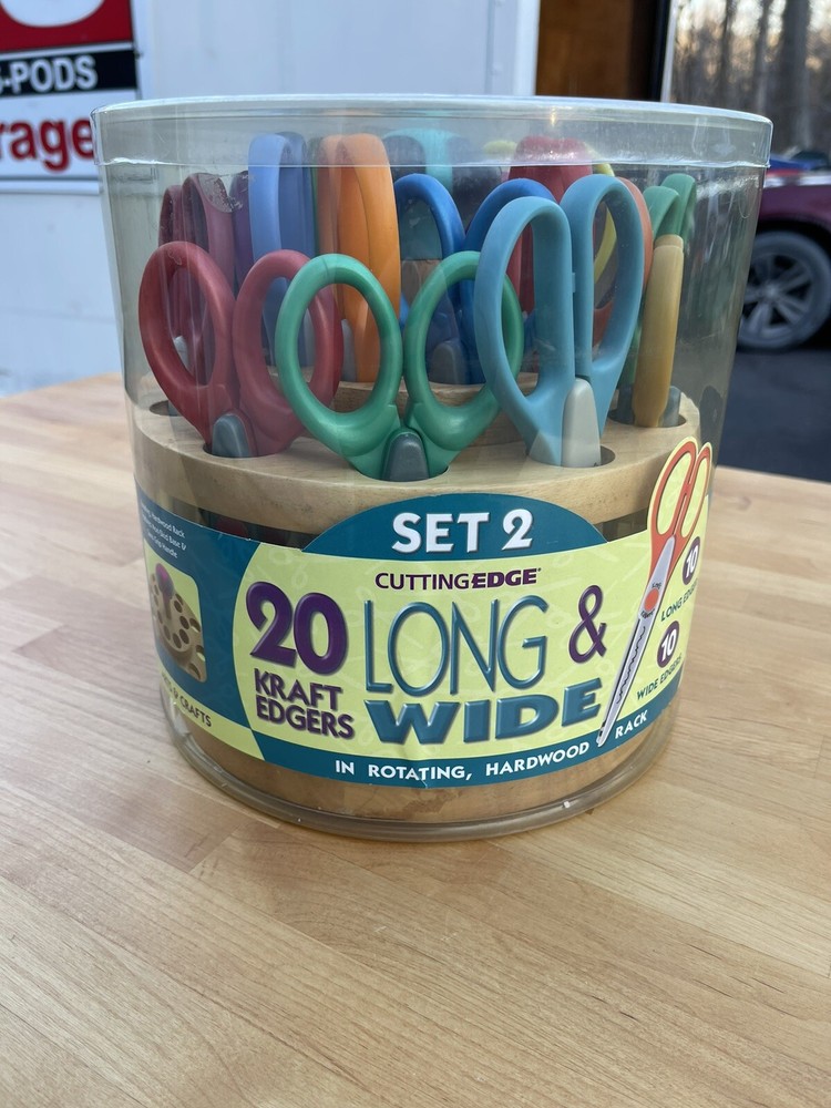 Cutting Edge Long and Wide Craft Scissors