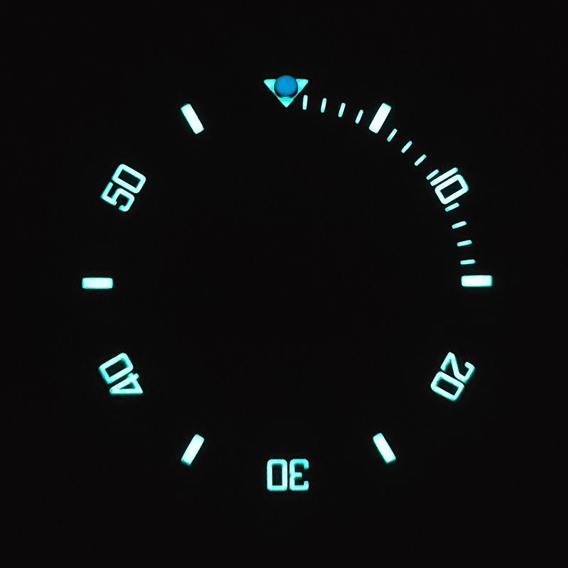 NEW 38mm BGW9 Lume Ceramic Bezel Insert SUB Style Mod SKX007 Mod