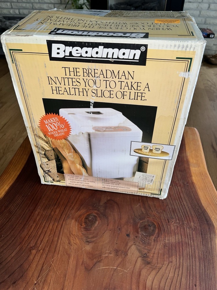 Breadman Automatic Bread Maker Model TR441 Brand New Open Box