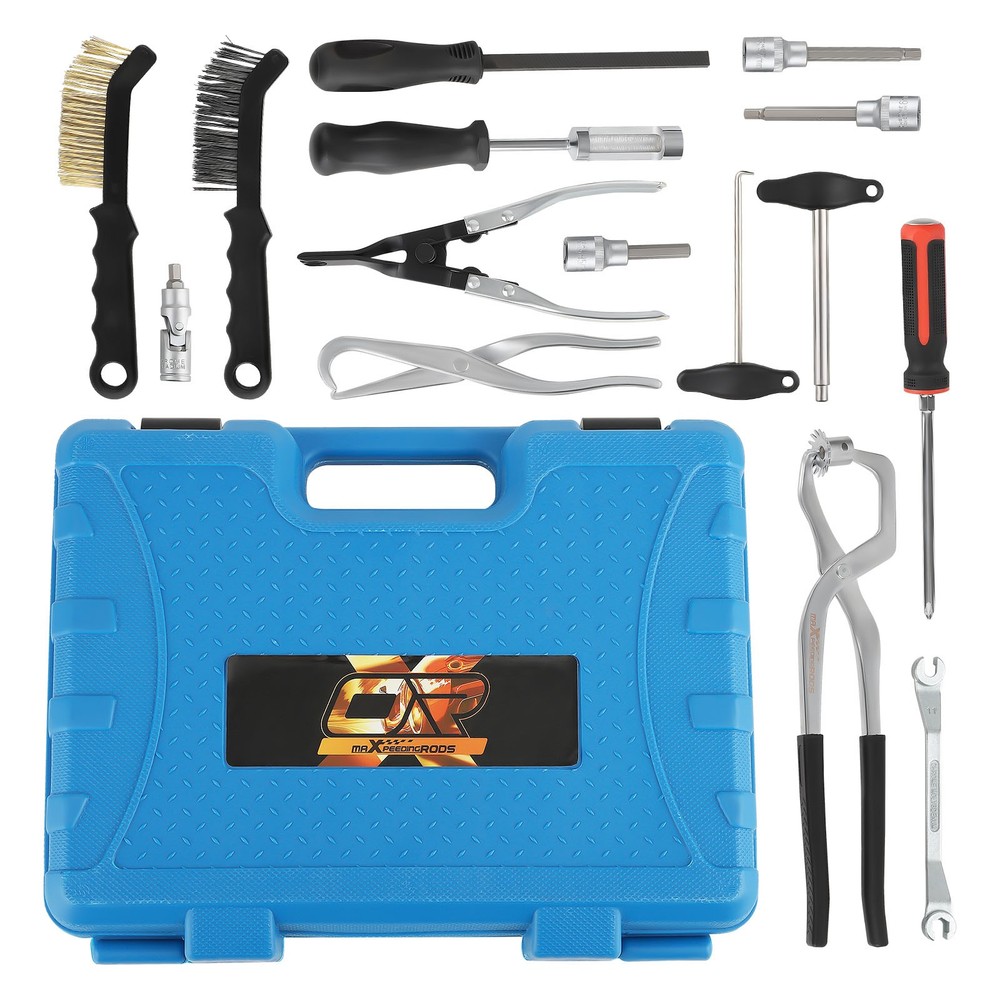 15PCS Brake Drum Tool Kit with Brake Spring Pliers/Compressor/Puller Tool