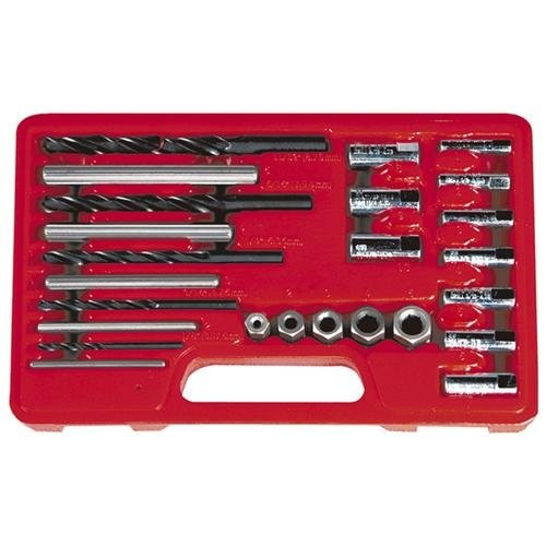 Astro Pneumatic 9447 26 Piece Screw Extractor / Drill And Guide Set