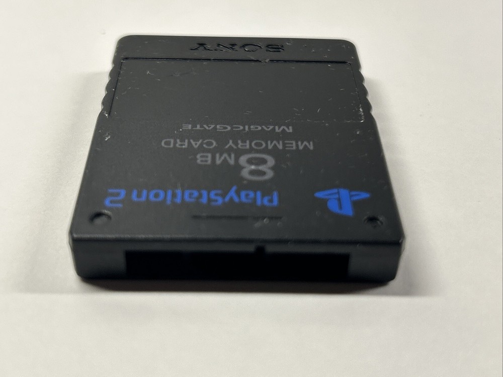 Sony Playstation 2 - (PS2) Official Authentic 8MB Memory Card MagicGate **READ