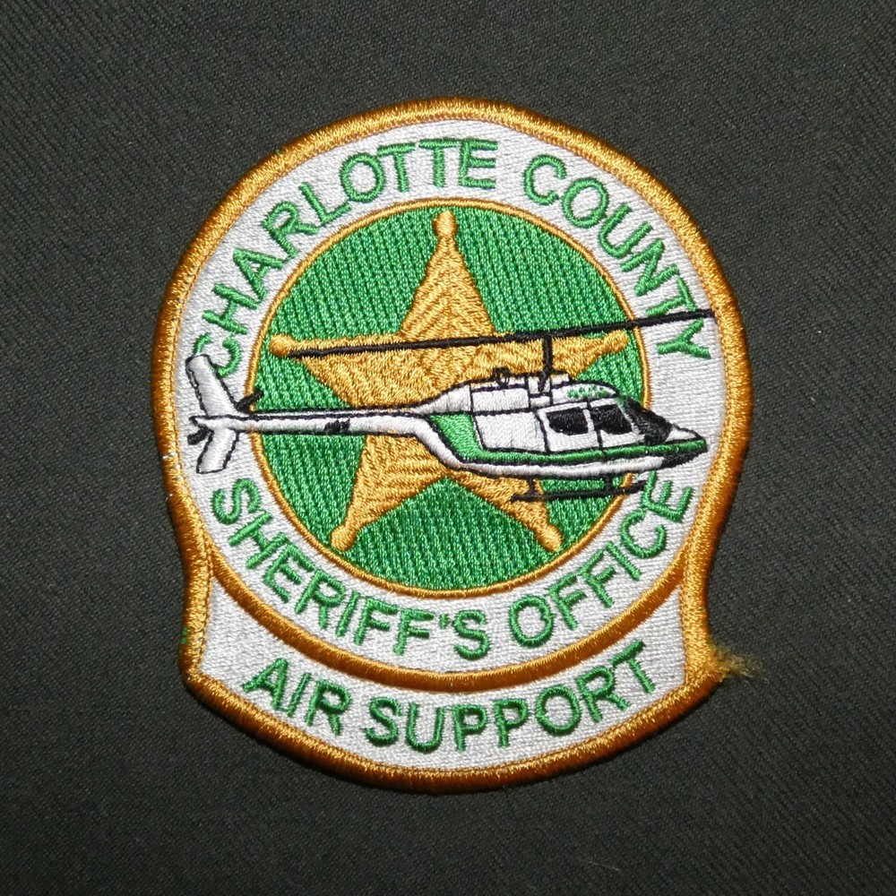 Charlotte County Sheriff's Office FL Air Support Patch (Florida)