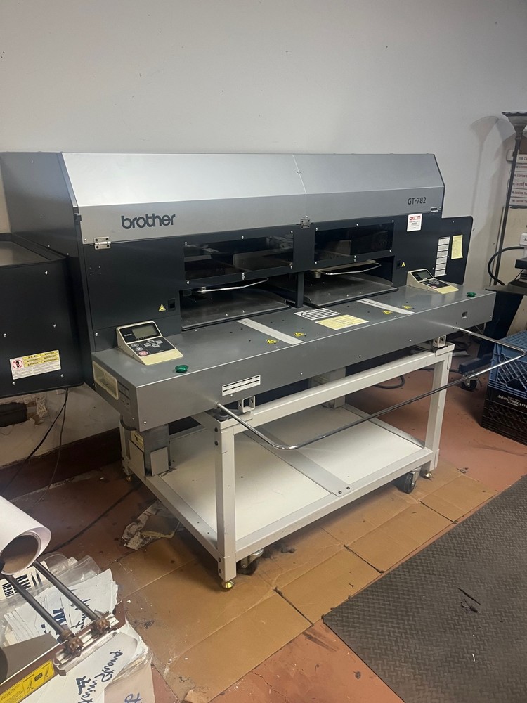 BROTHER GT 782 DIRECT TO GARMENT PRINTER