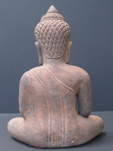Khmer Buddha In Stone, Cambodia