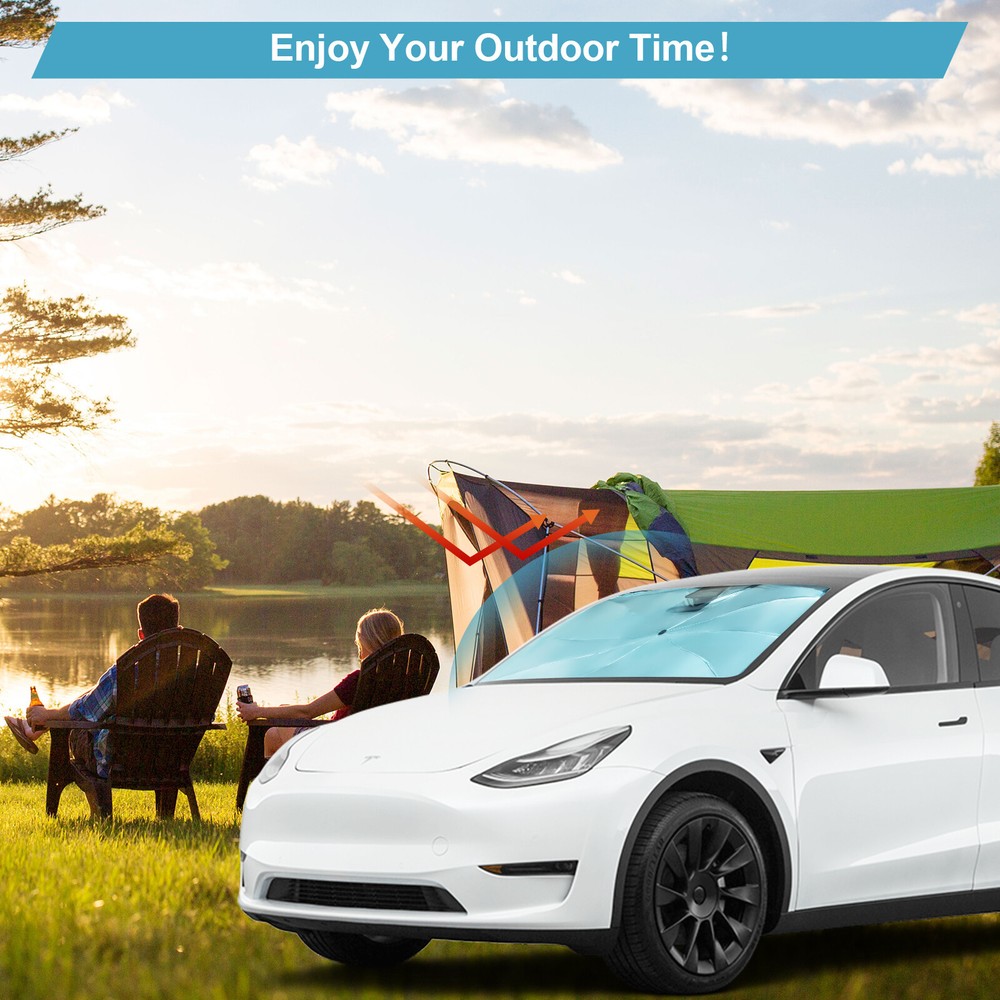 Universal Car Windshield Sun Shade Umbrella Foldable Front Window Sunshade Cover